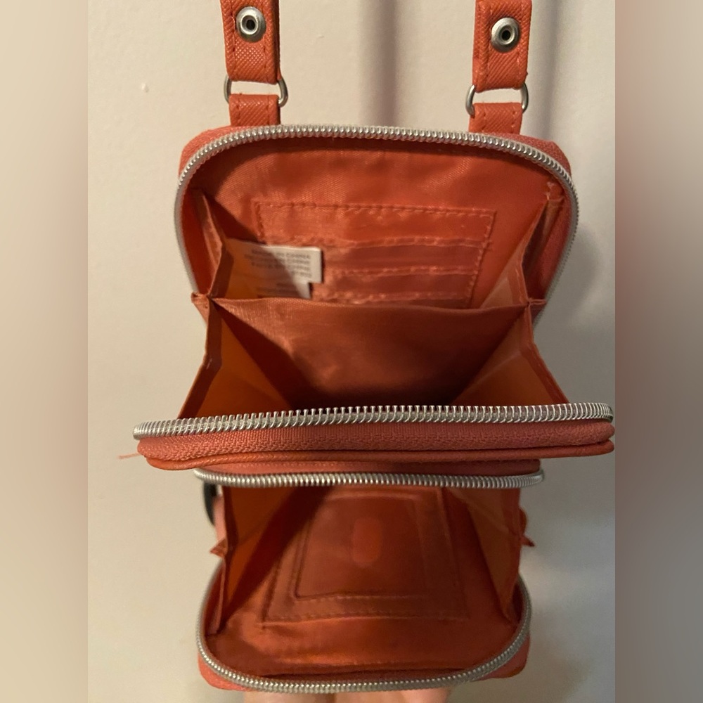 Pink crossbody bag